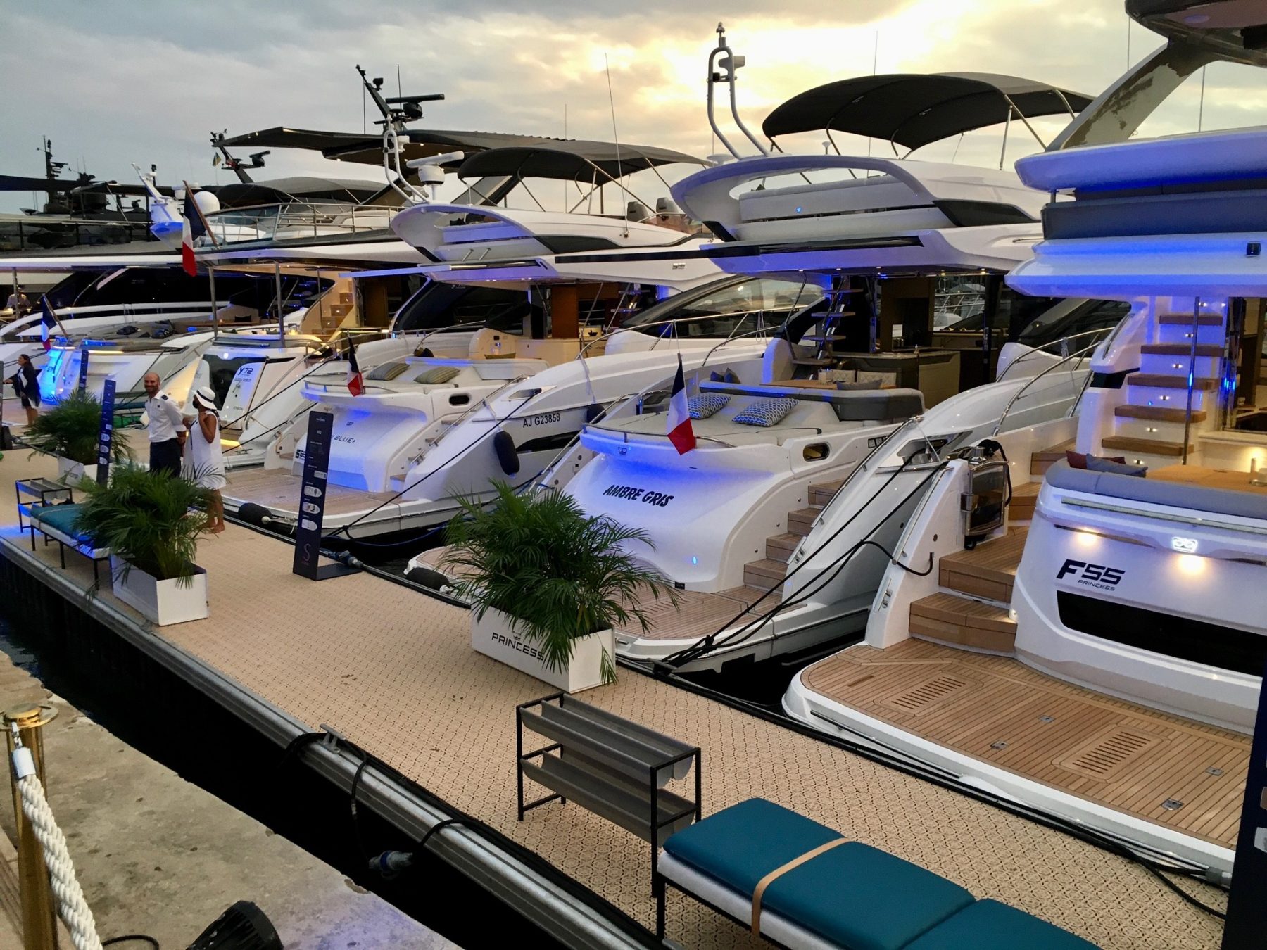 Cannes Yachting Festival 2022 Princess Motor Yacht Sales